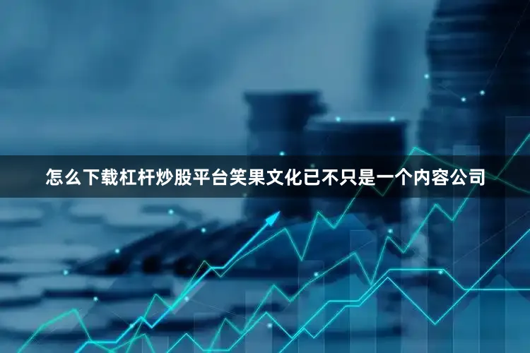 怎么下载杠杆炒股平台笑果文化已不只是一个内容公司
