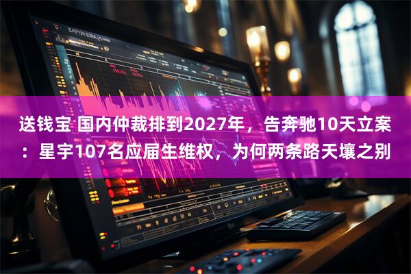 送钱宝 国内仲裁排到2027年，告奔驰10天立案：星宇107名应届生维权，为何两条路天壤之别